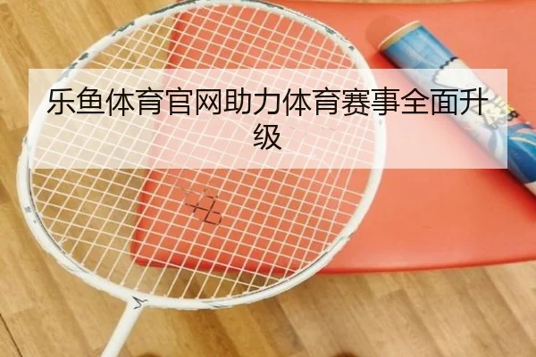 乐鱼体育官网助力体育赛事全面升级